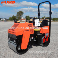 New Color 1 Ton Double Drum Compactor Vibratory Road Roller